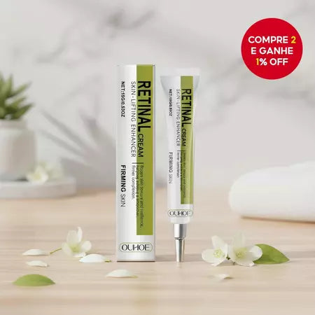 15g Creme de Retinal, Hidratante Facial com Retinol, Fluido Suave de Cuidado com Retinaldeído